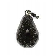 Грузило рибальське, Грипа, фарбоване, з вертлюгом, 90г